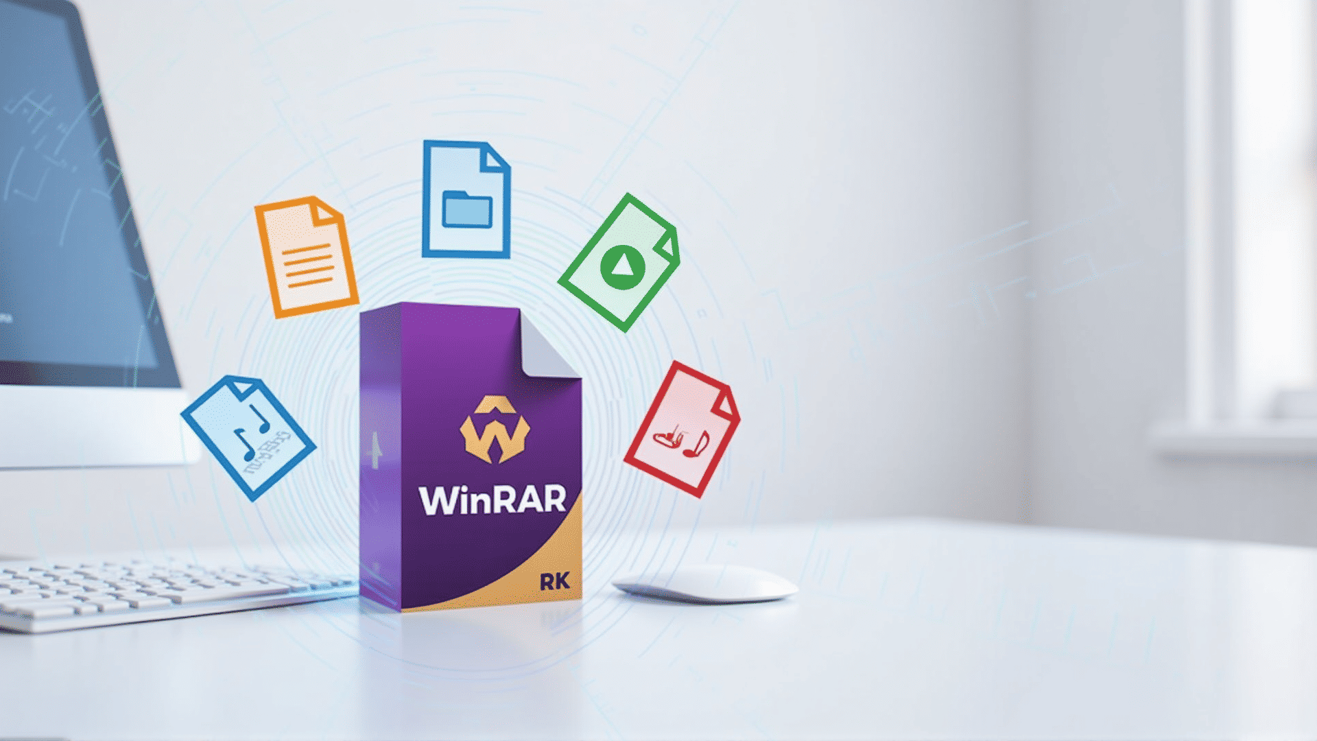 File compression with WinRAR